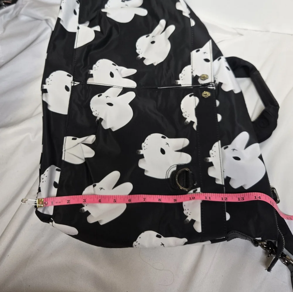 KIDROBOT x Kozik Smorkin Labbit Photo Pop Black Aviator‎ Messenger Shoulder Bag